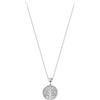 Collana in metallo con pietra preziosa dei chakra Angelite - La tua