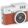 VBESTLIFE Mini Fotocamera del Portachiavi, Fotocamera Digitale retrò FHD 2MP 1080p con Schermo a Colori da 0,96 , Micro Fotocamera Compatta con Flash, OTG (BROWN)