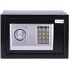 DONAU Cassaforte digitale DONAU TECH 8,5L / 31 x 20 x 20 cm/Cassaforte elettronica manuale-digitale/con password digitale e 2 chiavi di sicurezza/Nera/con certificazione CE e RoHS