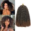 DXdixiu Jamaican Bounce Crochet Hair 8 Inch 16 Roots 5 Pack Short GoGo Curly Braids Jumpy Wall Curl Extension For Black Women (T30#, 8inch)