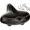Bikeroo Sella per bicicletta di ricambio, comoda e di grandi dimensioni, universale, per cyclette e bici da esterno, ampia e morbida, imbottita, per donne e uomini