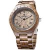 RORIOS Moda Orologio Legno da Uomo Orologio da Polso Orologio Analogico Al Quarzo Orologio di Peso Leggero Naturale Orologio di Legno