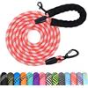Wodondog Guinzaglio per Cani, 1.2M 1.5M 2M 3M 5M 10M 15M 20M 30M Lungo Nylon Guinzaglio Cani Resistente Leggero con Comoda Impugnatura, Riflettente Lunghina Cane, Adatto per Cuccioli, Piccoli, Medi e Grandi