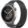 PaceBid 22mm Metallo Cinturino per Amazfit Balance 3/2/Ultra,Cheetah2 Ultra | Acciaio Inossidabile in Metallo Magnetico Cinturino di Ricambio per Amazfit Balance/Bip Max/Bip 6/Bip5, Light Nero