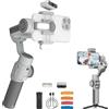 ZHIYUN CINEPEER SMOOTH 5E Combo[Ufficiale] Stabilizzatore per Smartphone, Intelligent AI Tracking, Luce di Riempimento Integrata & Magnetica, 3 Assi Gimbal, Modifica Intelligente, Carico 300g