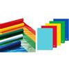 Favorit Bundle of Favorit 50 Rotoli Coprilibro + Favorit Quaderni A4, Copertina Monocolore, Rigatura Quadretti 5mm, Carta 80g/Mq, Pacco da 10 pezzi, Colori Assortiti
