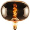 Suprema, Lampadina LED Decorativa Vintage Apple, Filamento Spirale, Dimmerabile, Luce Calda, Attacco E27 (Bronzo)