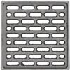 GENERICO Griglia per Aerazione in Ghisa per Camini, Stufe a Legna e Focolari, 150 x 150 mm