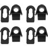 Briny River 4 clip per asta del cofano 60810130 7622907 1356166080 compatibile con Fiat compatibile con Peugeot dal 1994 in poi