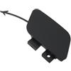 Briny River Tappo di copertura per gancio di traino per paraurti anteriore 8P0807241B compatibile con AUDI A3 8P Sportback 2008-2013, 0334587