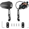 DREAMIZER Specchietti Retrovisori per Moto Racing Compatibili con Honda CBR600RR CBR1000RR CBR500R CBR300R Suzuki Hayabusa GSXR 600 750 1000 Yamaha YZF R1 R6 R6S FZ6R Kawasaki ZX6R ZX10R