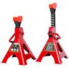 CCLIFE Coppia di Cavalletti cavalletti per Auto 3T Portatile Altezza Regolabile 285 - 400 mm per Auto Caravan Cavalletti per cric