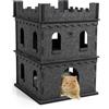 CanadianCat Castello in feltro cuccia per gatti CanadianCat - Modello XXL a 2 piani - Cuccia per gatti - 1° ORDINE? scegli lo sconto BZR5 / BZR20 + 200 punti fedeltà