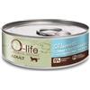 O-life Cat Adult Sfilaccetti 70 gr - Tonnetto striato e salmone - Confezione da 6 pezzi - Cibo umido per gatti - 1° ORDINE? scegli lo sconto BZR5 / BZR20 + 200 punti fedeltà