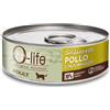 O-life Cat Adult Sfilaccetti 70 gr - Pollo e formaggio - Confezione da 6 pezzi - Cibo umido per gatti - 1° ORDINE? scegli lo sconto BZR5 / BZR20 + 200 punti fedeltà