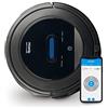 H.Koenig Robot aspirapolvere Wifi+ e Pulitore lavapavimenti SWRC110 Watermop, Intelligente, Potente, Silenzioso, Veloce, Grande Autonomia 100min, 4 cicli, filtro HEPA, rilevamento ostacoli