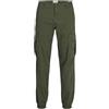 JACK & JONES Jpstkane Jjjonnie Cuffed Cargo Pantaloni, Olive Night, 33W x 32L Uomo