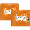 Kusmi Tea - English Breakfast Bio - Miscela di Tè Nero Asiatico - Ceylon e Assam - 100% Biologico - Confezione da 2 - Tè con Caffeina - 2x20 Bustine