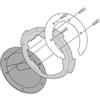GIVI Flangia BF28 TANKLOCK - Kawasaki Z650 - GIVI