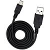 iTechCover Cavo USB di ricarica/cavo di alimentazione compatibile con stampante fotografica Canon Selphy CP1300 (2 m)