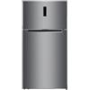 NGM DP580X - Frigorifero no frost, Doppia Porta, 480 Litri, colore Inox, Classe energetica E