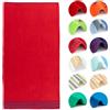 BOSKIMO Telo Mare in Spugna Marea Rossa 90x170 cm - 100% Cotone Portoghese - Morbido, Assorbente e Asciugatura Rapida - Stile Premium per Spiaggia e Piscina