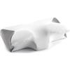 InnovaGoods - Cuscino Cervicale Memory Foam Ergonomico, Sollievo Dolore Collo, Traspirante, Design Farfalla, Bianco, Taglia Unica, Memory Foam
