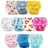 Cogindss Xmrlvn Confezione da 8 Mutandine di Apprendimento per Bambino 2-6 Anni (Rosso, 4-6 Anni)