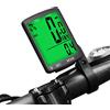 Dricar, Computer per Bicicletta, Wireless, Impermeabile, Multifunzionale, tachimetro, contachilometri, con Ampio Display LCD retroilluminato, per monitorare la Distanza e la velocità, Green