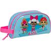 safta LOL Surprise! Divas - Beauty case grande per bambini, adatto a carrozzina, ideale per bambini dai 5 ai 14 anni, comodo e versatile, qualità e resistenza, 26 x 16 x 9 cm, colore blu