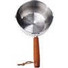 ZiStarlilife Pentola per il latte per fornelli a induzione, a gas o elettrici, in acciaio inox, pentola piccola per cucinare burro, comoda conservazione (500 ml)