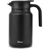 Tiken 1.5L Thermos per Caffè, Caraffa Termica in Acciaio Inossidabile a Doppia Parete, Isolata per Bevande Calde e Fredde