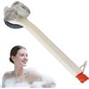 Naapesi Spazzola Bagno Schiena, 3 in 1 Bagno a Manico Lungo con Lunga Maniglia, Spazzola per Corpo a Doppia Faccia con spazzola per la doccia dei piedi, Esfoliante, Spugna Doccia, Adatta per Pelli Secche
