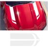 Adunsiaoto Decalcomania per Cofano Auto, Decalcomanie a Strisce Modificate, Adesivo per Cofano Auto Adesivo Decalcomania in Vinile, Autoadesivo Carrozzeria Auto Corsa Universale Decorazione(Bianco)