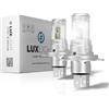 LUXLIGHT Lampadina LED H4 PRO per Camion e Bus 24V 100% ADATTABILE 28'000 LM 60W 24V 6500K Bianco 2PZ Kit Lampada Sostituzione PLUG AND PLAY, Fari Abbaglianti Anabbaglianti Truck Pullman