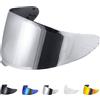 JQF Gear Visiera Casco Moto,Protezione per Il Vento del Motociclo,Casco Parabrezza Moto Visiera a Lente Integrale per Z8 NXR2 RF1400 RF-1400 CWR-F2 CWR-F2R X15 X-Fifteen X-SPR Pro (Argento)