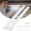 Bonlux Luci abitacolo led 12v auto, barra led 12v, Striscia led Luminosa per Furgone Carvan Campervan Cucina con interruttore, 6000K 1200LM, 2 Pack