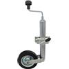 trailer parts4u p4U Knott - Ruota di sostegno con supporto, con fascetta di serraggio originale, 150 kg, attacco da 48 mm, per rimorchi roulotte e rimorchi