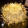GlobaLink Luci Albero di Natale 1000LEDs 100M, Esterno IP44 Impermeabile,8 Modalità, Funzione Memoria, Catena Luminosa, Decorazione Natalizia Casa Giardino Matrimonio Feste
