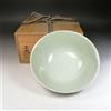 Ciotole da tè Light Celadon Dragonfly Carving Sone Kofu con scatola utensili ...