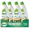 Winni's - Detersivo Gel Lavastoviglie Ipoallergenico, 132 Lavaggi, Azione Detergente, Antiodore e Brillantante, Fragranza di Aceto, con Materie Prime di Origine Vegetale, 561 ml x 4 Confezioni