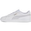 PUMA Sneakers Smash 3.0 L, Scarpe, Bianco/Spring Lavender/Rose Oro, 35.5