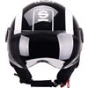 Sparco Casco moto sparco sp601 nero/bianco tg.s