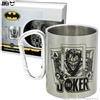 ABYSTYLE THE JOKER OFFICIAL AND LIMITED CARABINAR MUG | TAZZA IN METALLO CON MANICO MASCHETTONE E FANTASIA JOKER