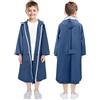 LAMA Impermeabile per Bambini, Poncho Antipioggia per Ragazze Giacca Antipioggia Leggera per Bambini, Mantella Antipioggia Riutilizzabile con Cappuccio e Copri Zaino, Impermeabile per Bicicletta