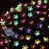 Acxilexy Solare Catena Luminosa Esterno, 7M 50LED Fiori di Ciliegio Luci Solari, 8 Modalità Luci a Stringa Solari, Impermeabile Luci Fiore Stringa per Giardino Natalizie Feste Decorazioni