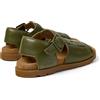 Camper Brutus Sandal K800585, SANDALO Unisex - Bambini e ragazzi, Verde medio 001, 35 EU