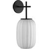 Carpyen - Lampada da parete Mei - Nero - Porcellana - Designer Ester Pujol