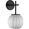 Carpyen - Lampada da parete Mei - Nero - Porcellana - Designer Ester Pujol