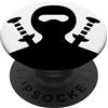 Fire Fit Designs Ninja Pop Socket per telefono giapponese Shinobi PopSockets Ninja PopSockets PopGrip Intercambiabile